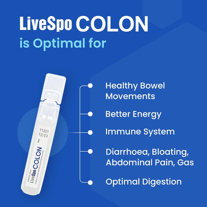 LiveSpo Colon Liquid Spore Probiotics - Convenient Liquid Probiotic Drink