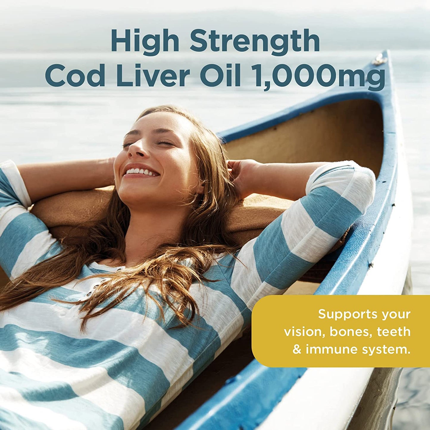 Healthspan Cod Liver Oil 1,000mg (240 Capsules)