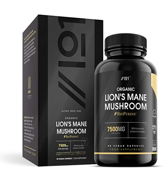 Organic Lion's Mane Mushroom 2100mg