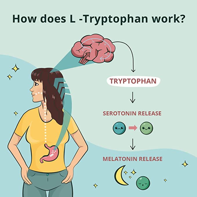 L-Tryptophan 500mg Vegavero® | 120 Capsules (4 Months Supply)